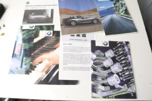 03 BMW E85 Z4 2.5l 3.0l Owners User Manual Guide Booklet Case Cover Set OEM