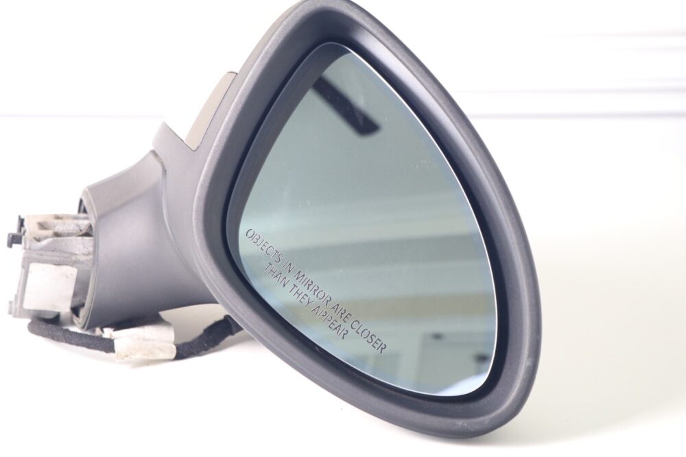11 - 14 Porsche Cayenne Door Mirror Right Passenger Silver Blind Spot Power Fold