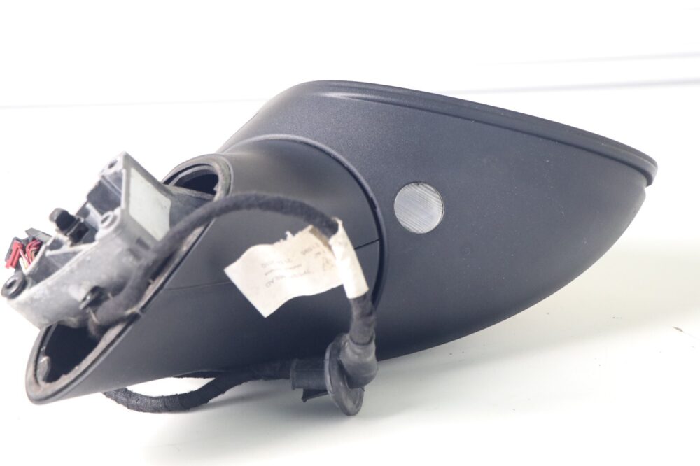 11 - 14 Porsche Cayenne Door Mirror Right Passenger Silver Blind Spot Power Fold