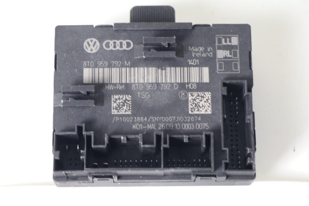 2009-2012 Audi A4 S4 Front Right Passenger Door Control Module OEM