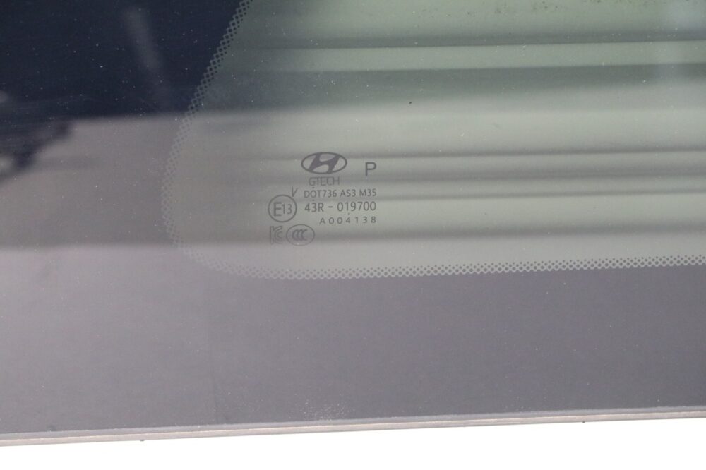 Â­2020-2025 Hyundai Palisade Rear Right Passenger Quarter Window Glass OEM