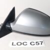 03-08 Infiniti Fx35 Fx45 Heated Mirror Glass Left Door Driver Side Silver Lh OEM