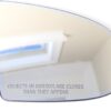 07 - 13 BMW E70 X5 Right Passenger Side Door Heated Auto Dim Mirror Glass OEM