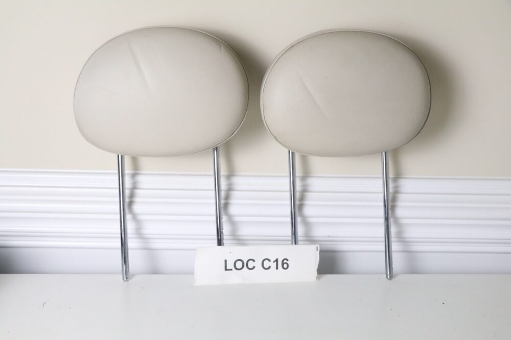03-04 Mercedes W209 Clk500 Clk550 Passive Front Seat Head Rest Left Right Beige