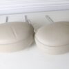 03-04 Mercedes W209 Clk500 Clk550 Passive Front Seat Head Rest Left Right Beige