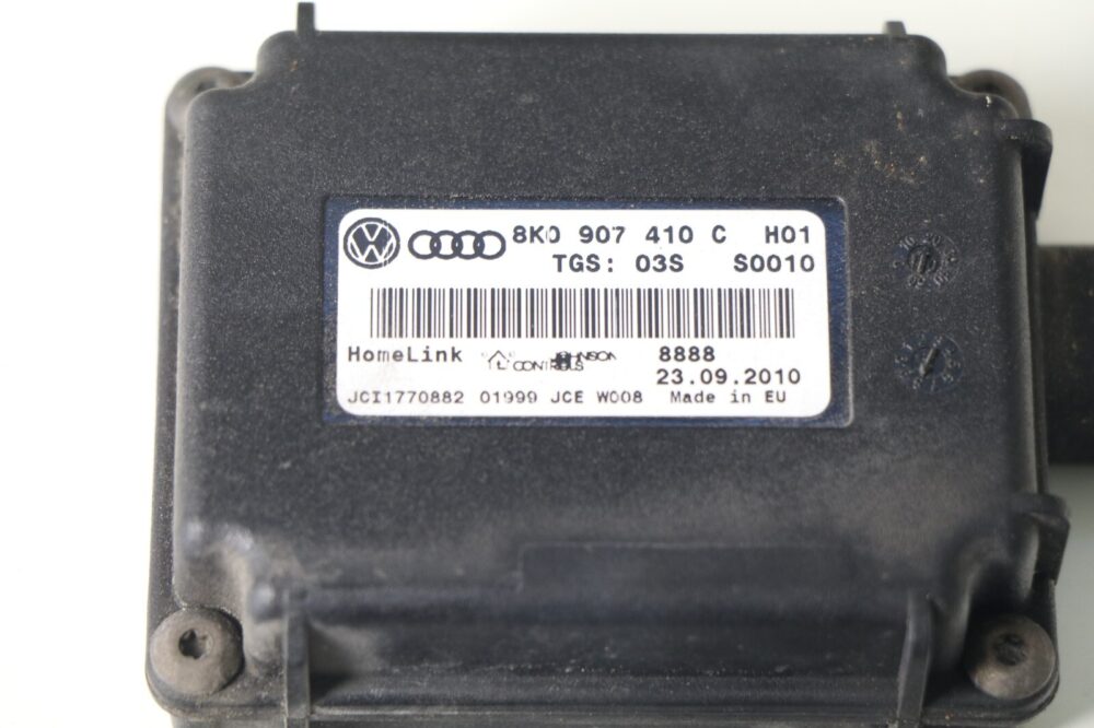 Audi A4 S4 A5 S5 - Homelink Garage Door Control Module 8k0907410c