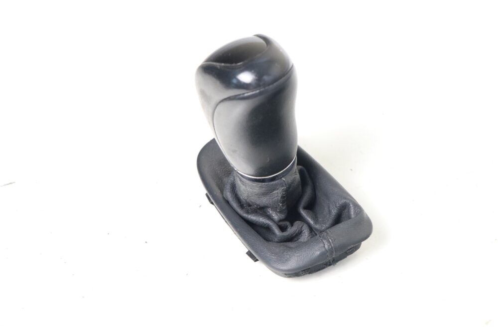 03-04 Mercedes W209 Center Console Shifter Lever Knob Black OEM