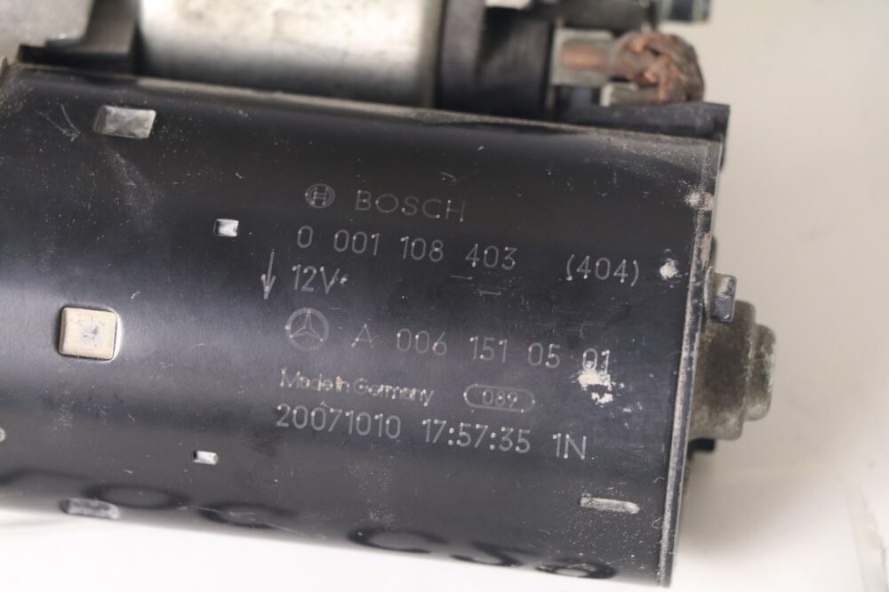06-09 Mercedes W209 W211 Clk350 E350 R350 Engine Starter Motor 0061510501 OEM