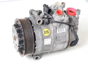 11-18 Porsche Cayenne S 958 AC A/C Air Conditioning Compressor Pump Assembly OEM