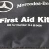Mercedes-benz OEM First Aid Bandage Emergency Travel Kit- Part Number: Q4860026