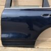 11-18 Porsche Cayenne Left Rear Door W/ Glass OEM Blue