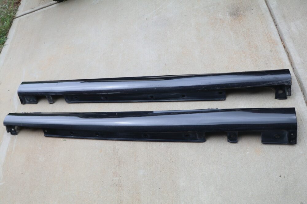 03-09 W209 Mb Clk500 Clk550 Amg Sport Right Left Side Skirt Rocker Panel Black