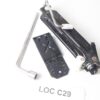 03-09 Mercedes W209 Clk500 Clk350 Clk550 Tire Wheel Jack Lug Wrench Chock Tool
