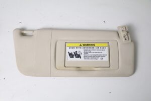 03-09 W209 Mercedes Clk320 Clk350 Clk550 Sun Visor Sunvisor Beige Right Pass Rh