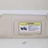 03-09 W209 Mercedes Clk320 Clk350 Clk550 Sun Visor Sunvisor Beige Right Pass Rh