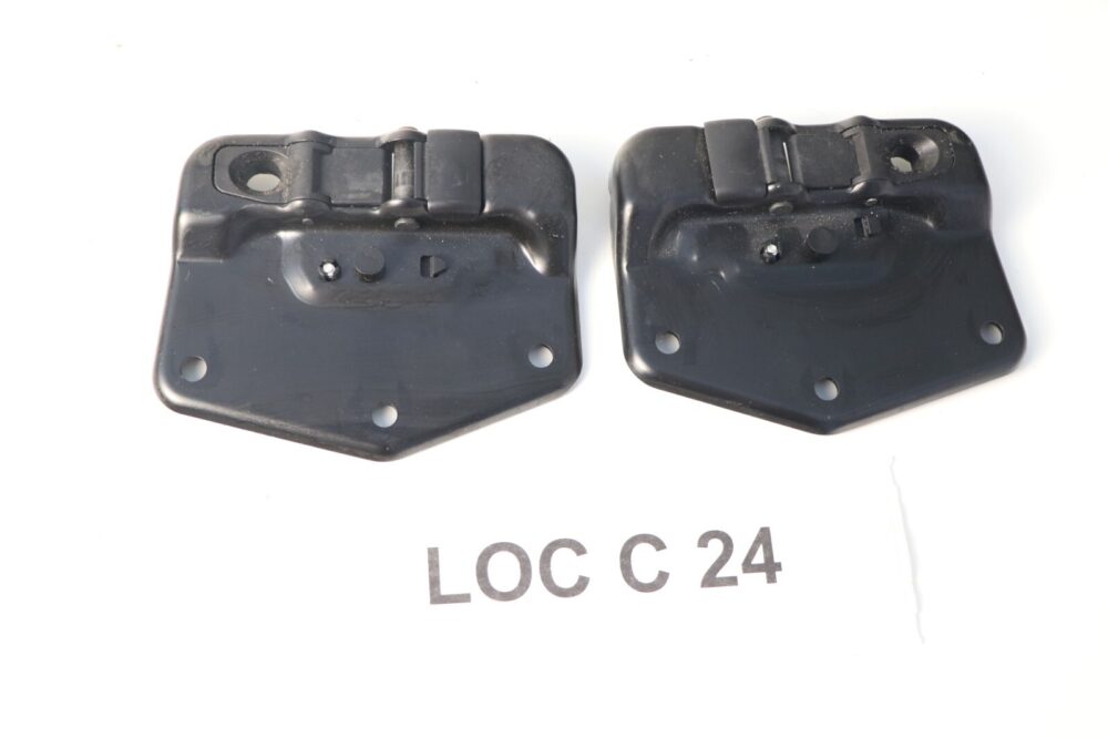 03-09 Mercedes W209 Clk500 Clk350 Front Top Roof Lock Latch Cover Set Of 2 OEM
