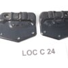 03-09 Mercedes W209 Clk500 Clk350 Front Top Roof Lock Latch Cover Set Of 2 OEM