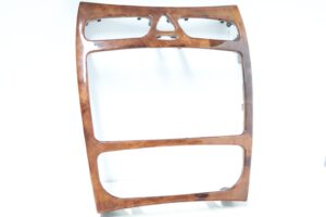03 04 Mercedes W209 Clk500 Clk320 Center Console Wood Trim Bezel OEM 2096802339