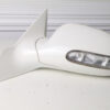 57-2972.jpg 04-09 Mercedes W209 Driver Left Side View Door Power Mirror Housing White C960
