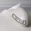 57-2974.jpg 04-09 Mercedes W209 Driver Left Side View Door Power Mirror Housing White C960