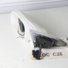 57-2977.jpg 04-09 Mercedes W209 Driver Left Side View Door Power Mirror Housing White C960