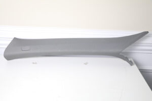 11-18 Porsche Cayenne 958 Left Side Upper Pillar A-pillar Trim Cover Gray