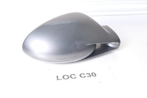 05-12 Porsche 987 Boxster Cayman Right Mirror Housing Cover Gray OEM