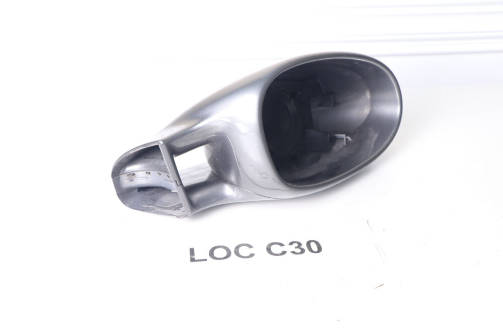 05-12 Porsche 987 Boxster Cayman Right Mirror Housing Cover Gray OEM