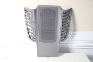 2011 - 2018 Porsche Cayenne Center Dashboard Dash Speaker Trim Cover Gray OEM