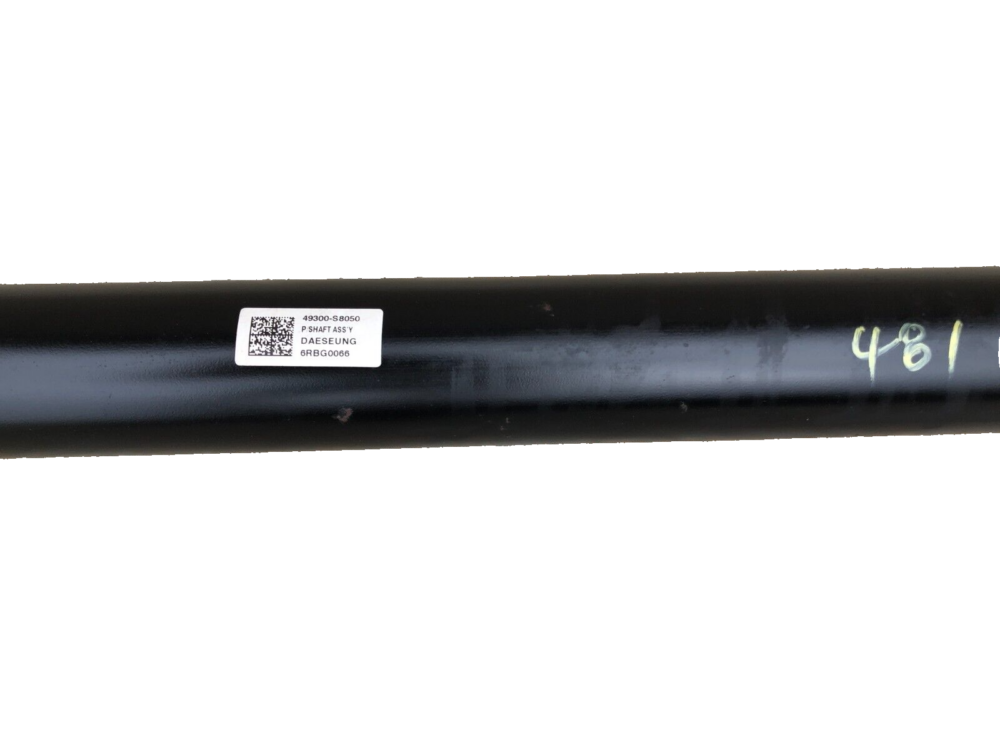 Hyundai Palisade Kia Telluride Rear Drive Shaft Driveshaft 19k Miles OEM