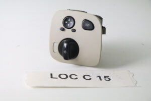 01-09 Mercedes W203 W209 Clk350 Clk500 Headlight Lamp Control Switch OEM Beige