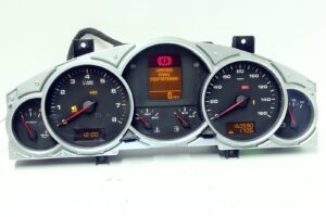03 04 Porsche Cayenne S Instrument Cluster Speedometer Gauge 7l5920970e*160k*