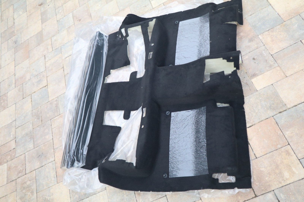 57-62.png 03 - 10 Porsche Cayenne 955 957 Rear Floor Carpet Cover Liner OEM Black OEM