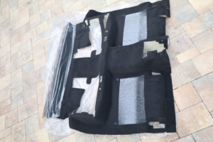 03 - 10 Porsche Cayenne 955 957 Rear Floor Carpet Cover Liner OEM Black OEM
