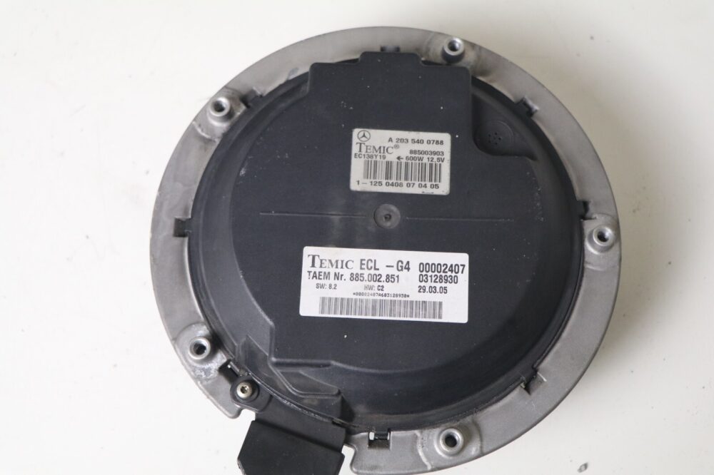 05-09 Mercedes W203 C230 Clk350 C350 Engine Radiator Cooling Fan Motor OEM