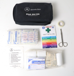 57-7.png Mercedes Clk350 Clk550 OEM First Aid Bandage Emergency Travel Kit OEM Q4860030