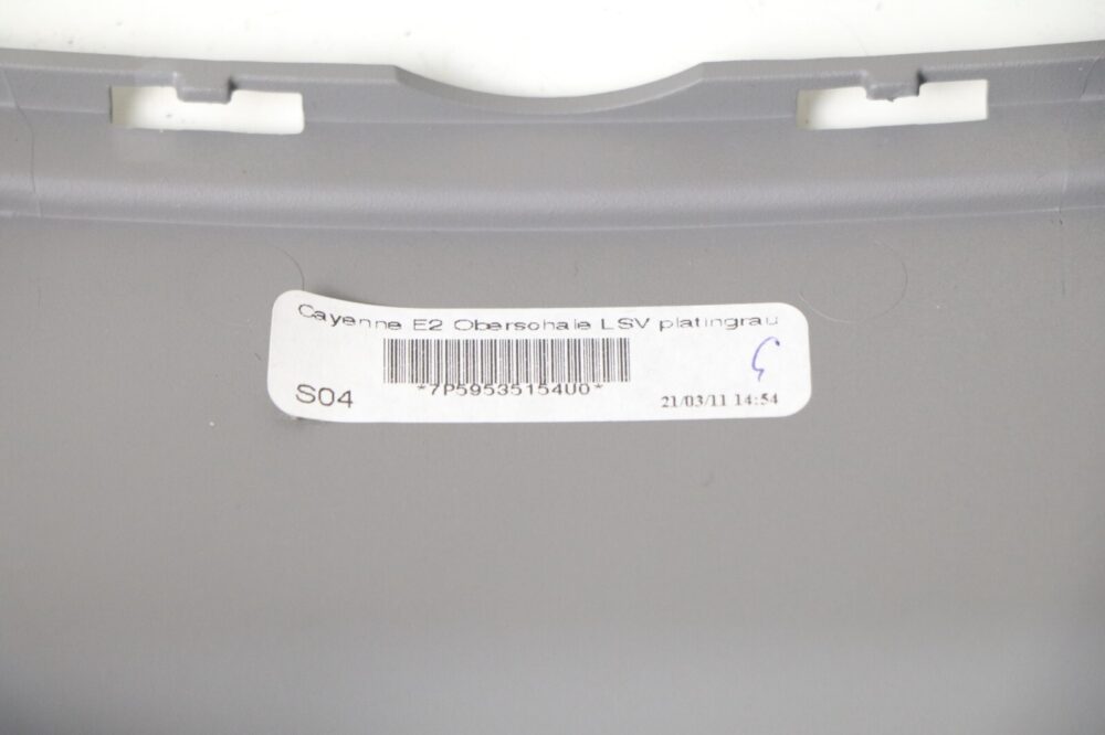 2011-2016 Porsche Cayenne Steering Column Trim Cover Lower And Upper Gray