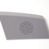 11-18 Porsche Cayenne Dash Dashboard Right Side Speaker Grille Cover Gray OEM