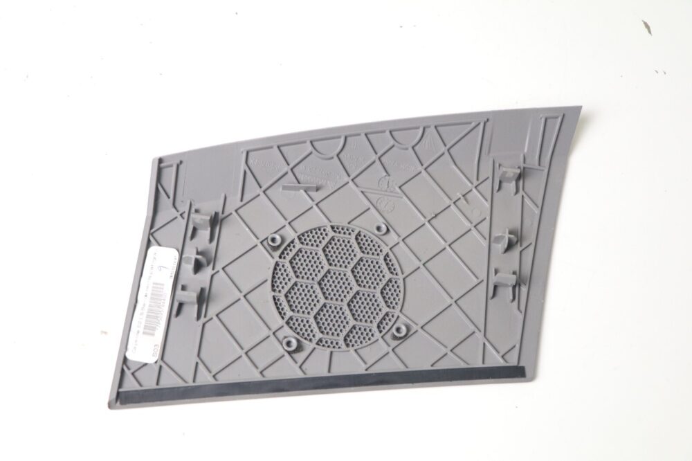 11-18 Porsche Cayenne Dash Dashboard Right Side Speaker Grille Cover Gray OEM