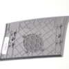 11-18 Porsche Cayenne Dash Dashboard Right Side Speaker Grille Cover Gray OEM