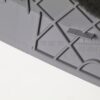 57-884.jpg 11-18 Porsche Cayenne Dash Dashboard Left Side Lh Speaker Grille Cover Gray OEM