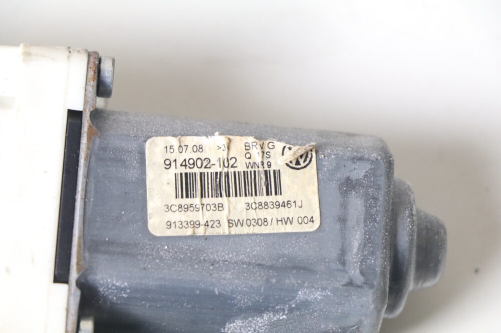 09-14 Vw Volkswagen Cc Power Window Motor Rear Left Driver Side 3c8839461j OEM