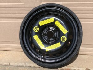 04-15 Audi Q7 6.5jx18 Et53 195/75/18" Space Saver Spare Tire Wheel Rim OEM