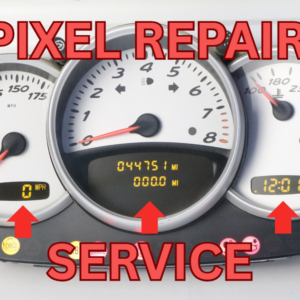 Boxster 986.2 pixel repair service