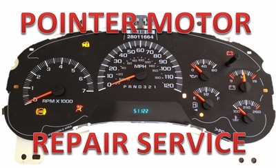 Rebuild Service For 01-05 Pontiac Aztek Instrument Panel Cluster Speedometer