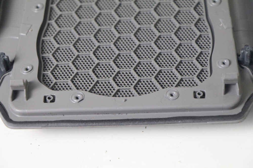 2011 - 2018 Porsche Cayenne Center Dashboard Dash Speaker Trim Cover Gray OEM