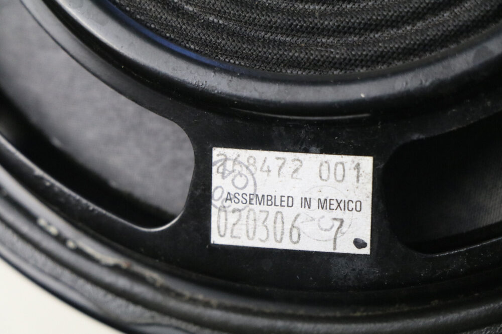03 04 05 06 Porsche Cayenne 955 Incomplete Bose Speaker Set