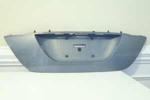 03-09 Mercedes W209 Clk500 Trunk Lid License Plate Holder C747 Granite Gray