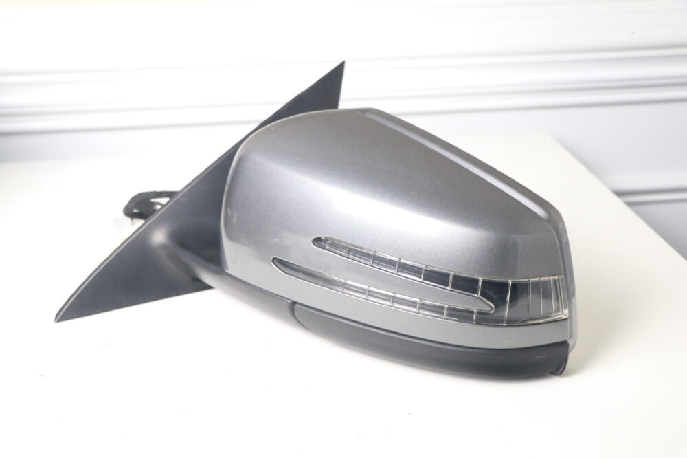 14-19 Mercedes Cla250 Left Door Side View Mirror Blind Spot Autodim Gray 787 OEM