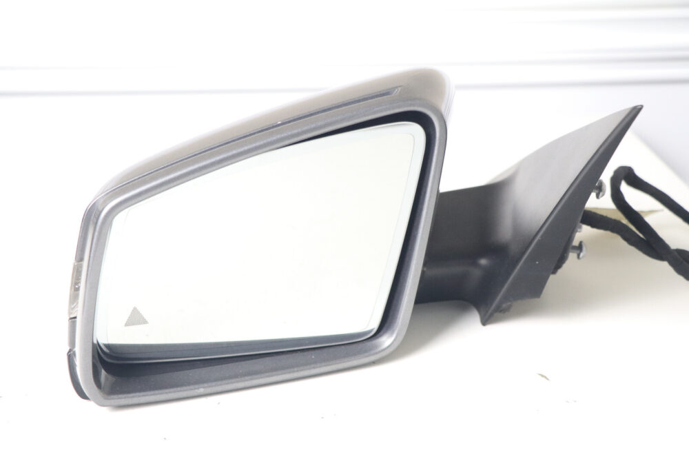 14-19 Mercedes Cla250 Left Door Side View Mirror Blind Spot Autodim Gray 787 OEM